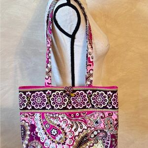 Paisley Pink Tote Bag